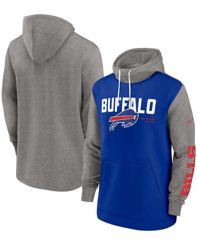 Buffalo Bills Nike Women's Sideline Stack Performance Pullover