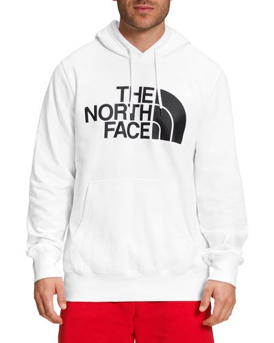 The North Face Half Dome Graphic Pullover Hoodie - White