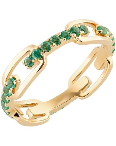 Bony Levy El Mar Emerald Ring - Metallic