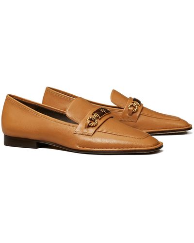 Tory Burch Perrine Square Toe Loafer - Brown