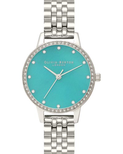 Olivia Burton Timeless Classic Bracelet Watch - Blue