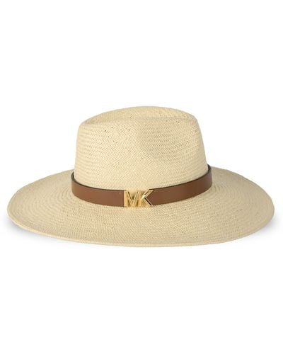 Michael Kors Karlie Straw Hat - White
