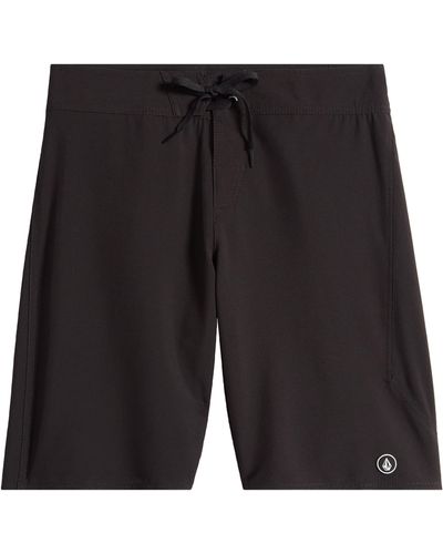 Volcom Simply Solid 11-inch Board Shorts - Black