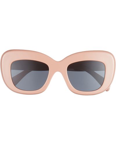 BP. 52mm Cat Eye Sunglasses - Brown