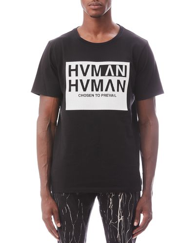 HVMAN Logo Graphic T-shirt - Black