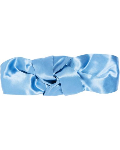 L. Erickson Knotted Head Wrap - Blue