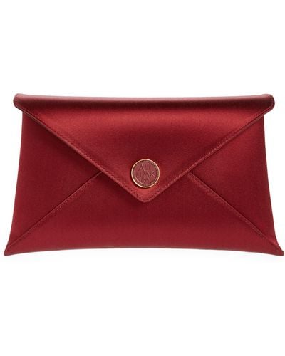 Altuzarra Medallion Envelope Clutch - Red