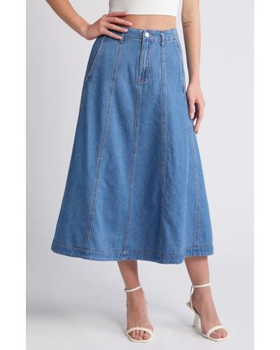 Vero Moda Brynn Denim Skirt - Blue