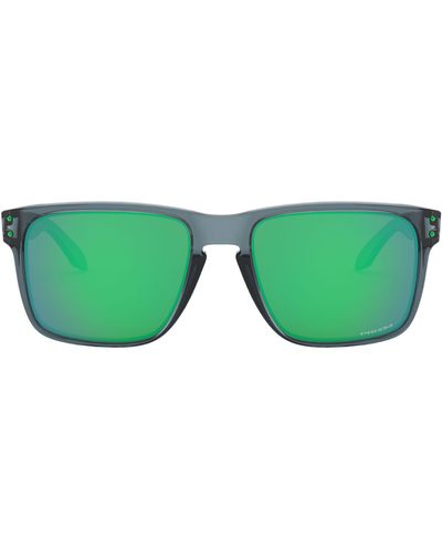 Oakley Holbrook 56mm Prizm Rectangular Sunglasses - Green