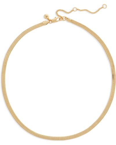 Madewell Herringbone Chain Necklace - White