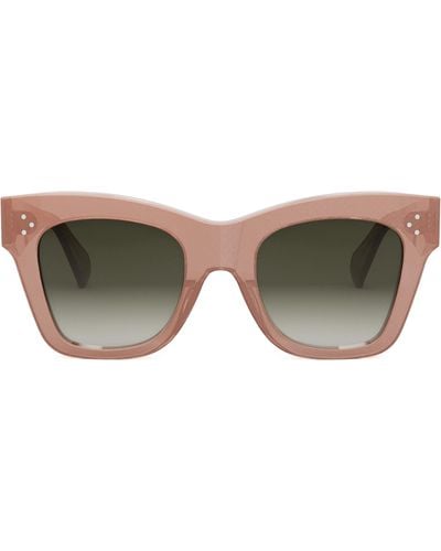 Celine 50mm Gradient Small Cat Eye Sunglasses - Multicolor