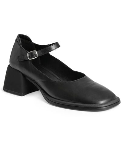 Vagabond Shoemakers Ansie Square Toe Mary Jane Pump - Black