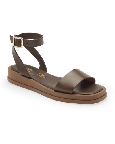 Seychelles Note To Self Ankle Strap Sandal - Brown
