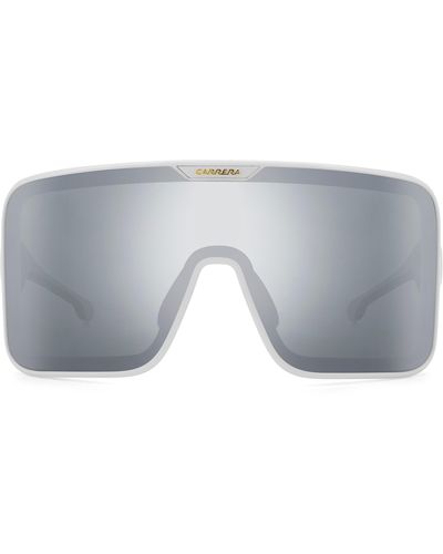 Carrera Flaglab 15 99mm Shield Sunglasses - Gray