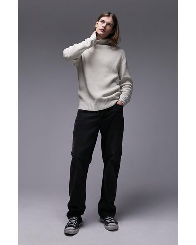 Topman roll 2025 neck jumper