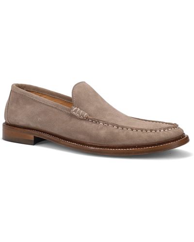 Ron White Henley Suede Loafer - Brown