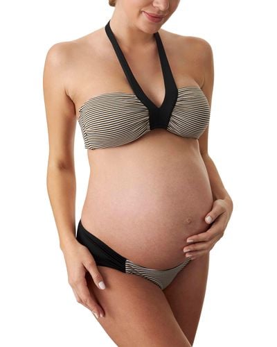 Pez D'or Palm Springs Two-piece Maternity Swimsuit - Black