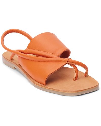Matisse Shayla Asymmetric Slingback Sandal - Orange