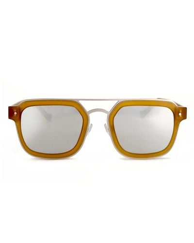 Grey Ant Notizia 51mm Rectangle Sunglasses - Multicolor