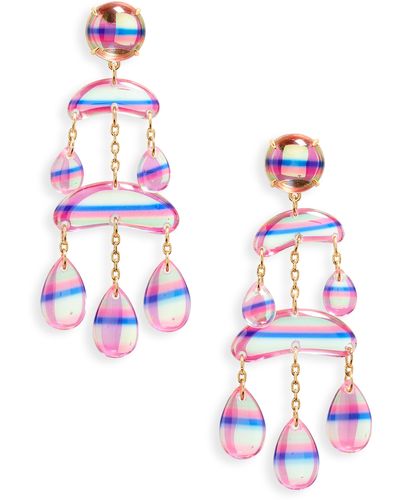 Lele Sadoughi Raindrop Chandelier Earrings - Multicolor