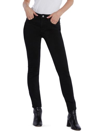 HINT OF BLU Vera Skinny Jeans - Black