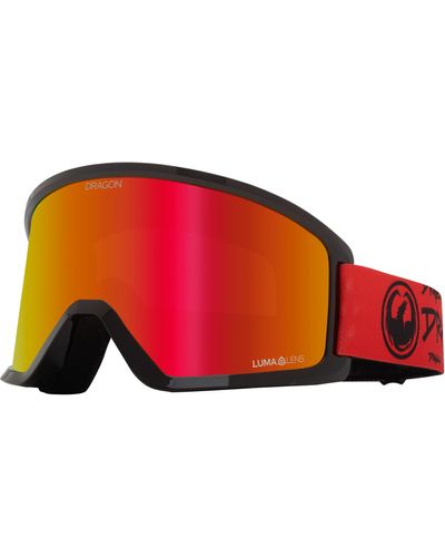 Dragon Dx3 Otg 61mm Snow goggles With Ion Lenses - Red