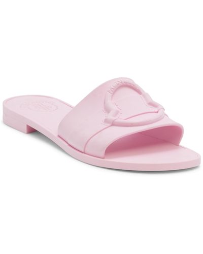 Moncler Bell Slide Sandal - Pink