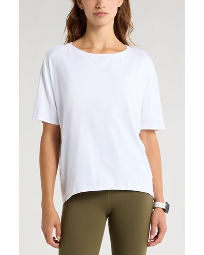 Zella Equilibrium Cocoon T-shirt - White