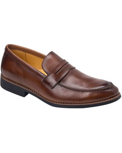 Sandro Moscoloni Mundo Penny Loafer - Brown