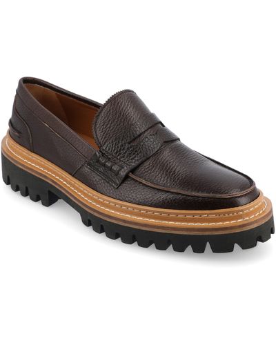 Taft The Country Lug Sole Penny Loafer - Brown