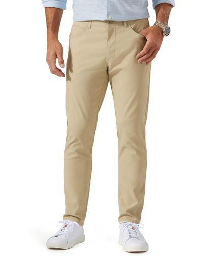 Tommy Bahama Islandzone Performance Stretch Recycled Polyester Pants - Natural