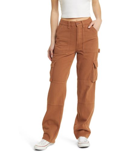 PacSun New Skate Cotton Cargo Pants - Brown