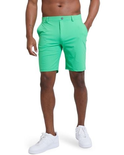 Redvanly Hanover Pull-on Shorts - Green