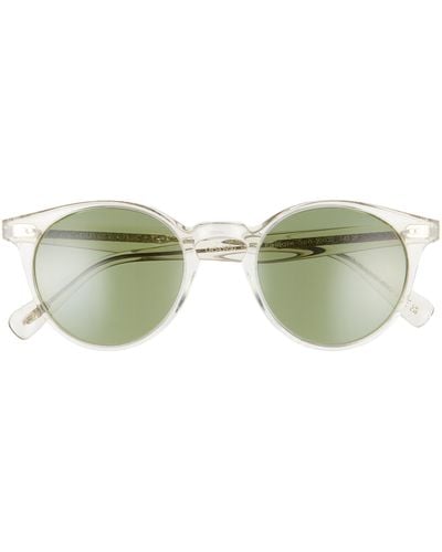 Oliver Peoples Romare 50mm Polarized Phantos Sunglasses - Green