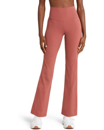 Zella, Pants & Jumpsuits, Zella Barely Flare Live In High Waist Pants  Size 4