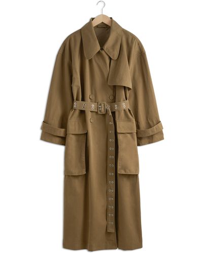 & Other Stories & Trench Coat - Natural