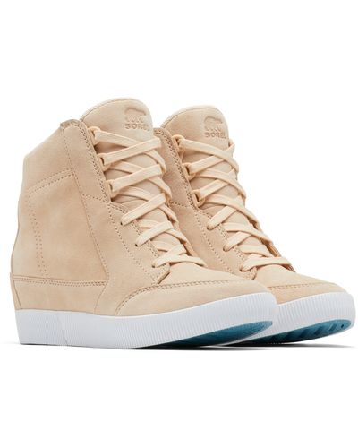 Sorel Out N About Wedge Ii Shoe - Natural