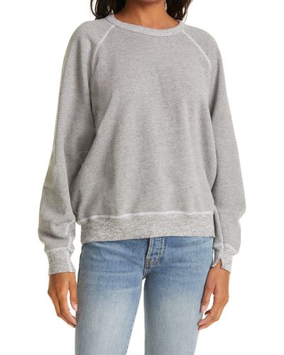 The Great The College Sweatshirt - Gray