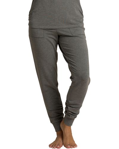 Barefoot Dreams Malibu Collection Luxe Lounge Sweatpants - Gray