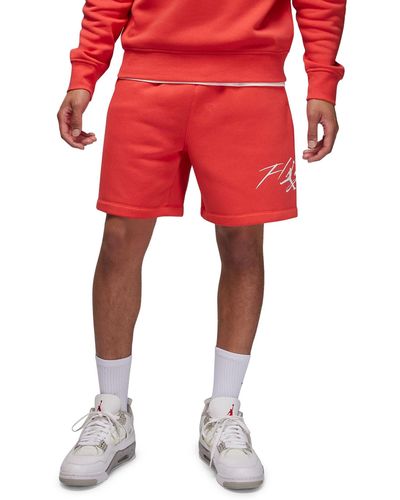 Nike Fleece Sweat Shorts - Red