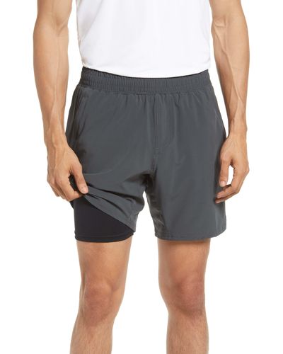 BARBELL APPAREL Ghost Stretch Shorts - Gray
