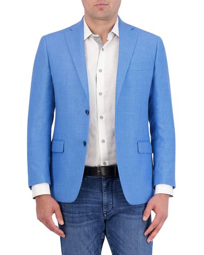 Robert Graham Tremont Wool Blend Sport Coat - Blue