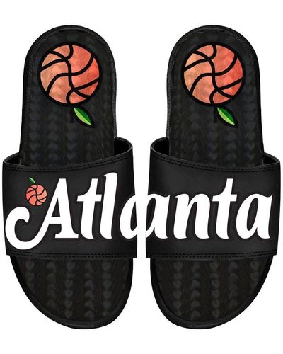 iSlide Atlanta Hawks 2022/23 City Edition Gel Slide Sandals At Nordstrom - Black