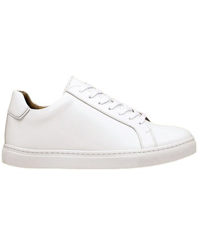 Charles Tyrwhitt Leather Sneaker - White