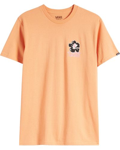 Vans All Day Cotton Graphic T-shirt - Orange