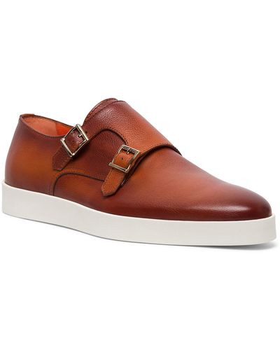 Santoni Bankable Sneaker - Red