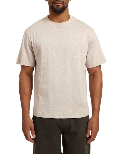 Mavi Cotton Slub T-shirt - White