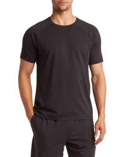 Tommy John Pajama T-shirt & Shorts - Black
