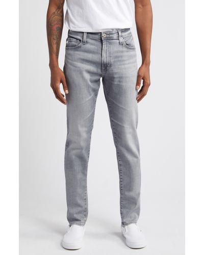 AG Jeans Dylan Skinny Fit Jeans - Gray