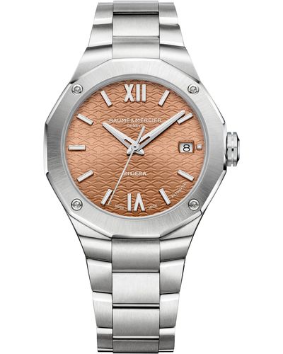 Baume & Mercier Riviera 10764 Bracelet Watch - Gray